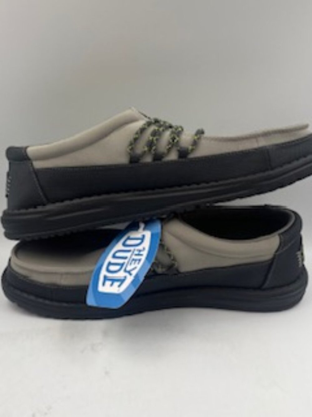 NEW Hey Dude Men’s 10 Wally Guard Water Repellent Casual Shoes Loafers Slip on